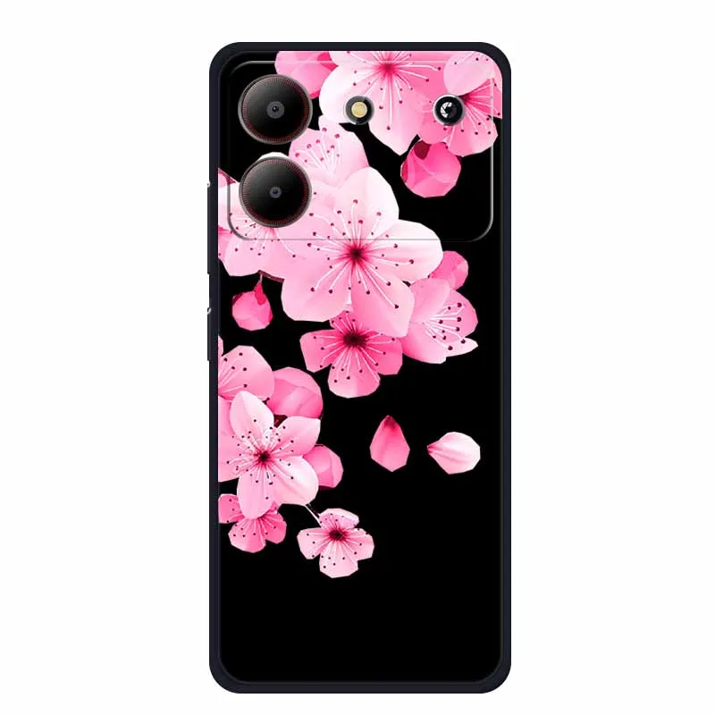 Cute Cartoon Cat Black Silicone Soft Phone Case - Stylish Protective Back Cover