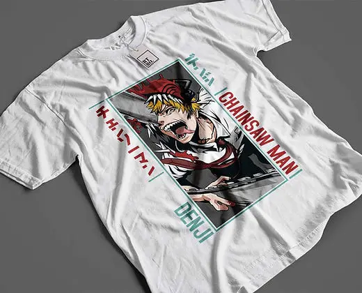 

Chainsaw Man cotton anime Shirt