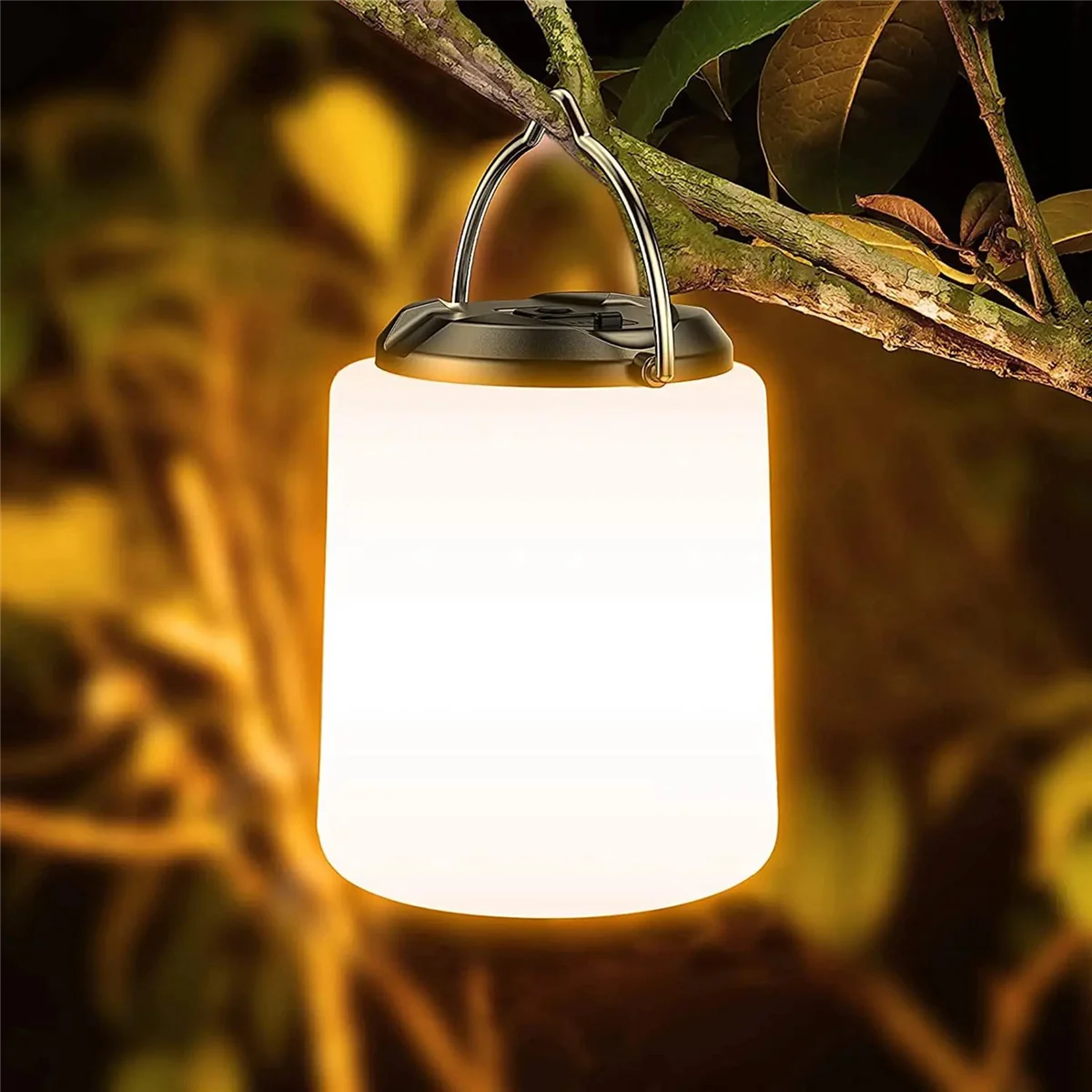 BAAU 2X Rechargeable Camping Light,Outdoor Camping Lantern,Camping Hiking Emergency Waterproof Light