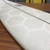 Hexagon Clear Surf Traction Pad Semi Clear Deck Pad for Surfboard DIY Surfing Accessories 5