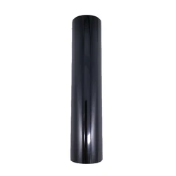 Gold Silver Hot Stamping Foil Paper Rolls for DIY Crafting and Heat Transfer (Black)