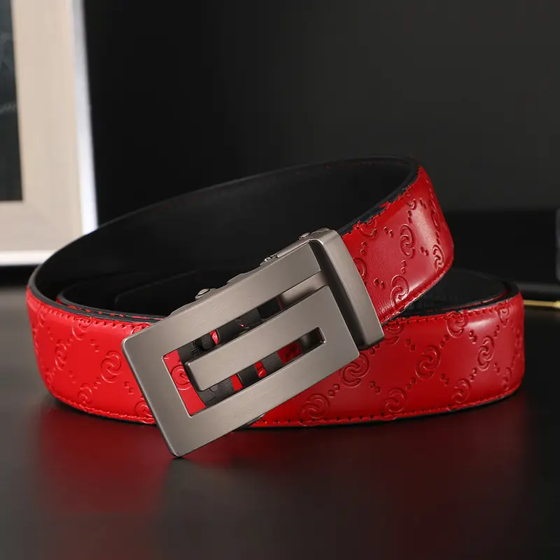 High Famous Brand Luxury Belt Women Genuine Leather Strap G Buckle Belts for Men Jeans, Canvas Male Business Brand Men Belt - Image 8
