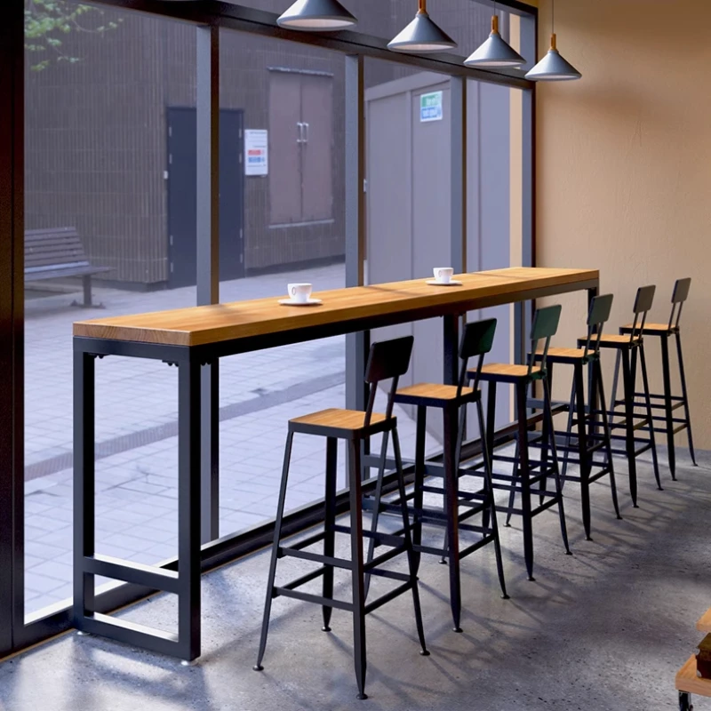 Unique Iron Bar Stools Modern Light Luxury Ergonomic Industrial Bar Chairs Backrest Nordic Relaxing Sillas De Home Furniture