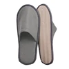 1pair Women Men Disposable Slippers White Black Non-slip Hotel Bathroom Slippers Travel Disposable Cotton Home Hospitality Shoes 4