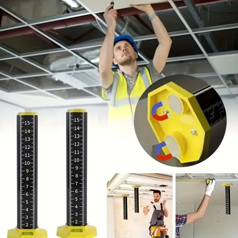 레이저 라인이 있는 고강도 레벨링 도구, 타일 시공, 천장, 바닥, 벽, 전문 계약자, DIY 프로젝트에 이상적