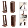 Coffee Powder Bowl Storage Shelf Lightweight Sturdy Wood for Bar Bakery Desk 1