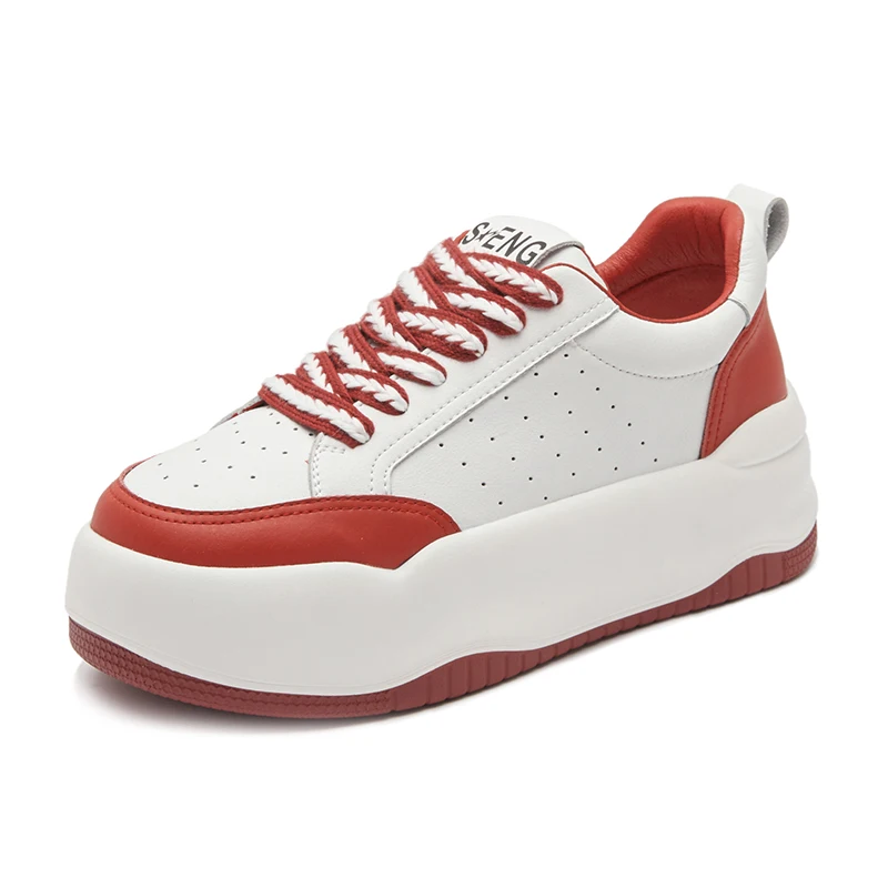 

Женские спортивные туфли на платформе, повседневные кроссовки на плоской подошве, роскошная дизайнерская обувь, элегантные женские теннисные туфли для весны, 2023