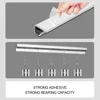 20/30cm Restaurant Ticket Holder Aluminum Order Rack Receipt Holder Silvery Kitchen Slide Check Rack for Office Cafes Pubs 5