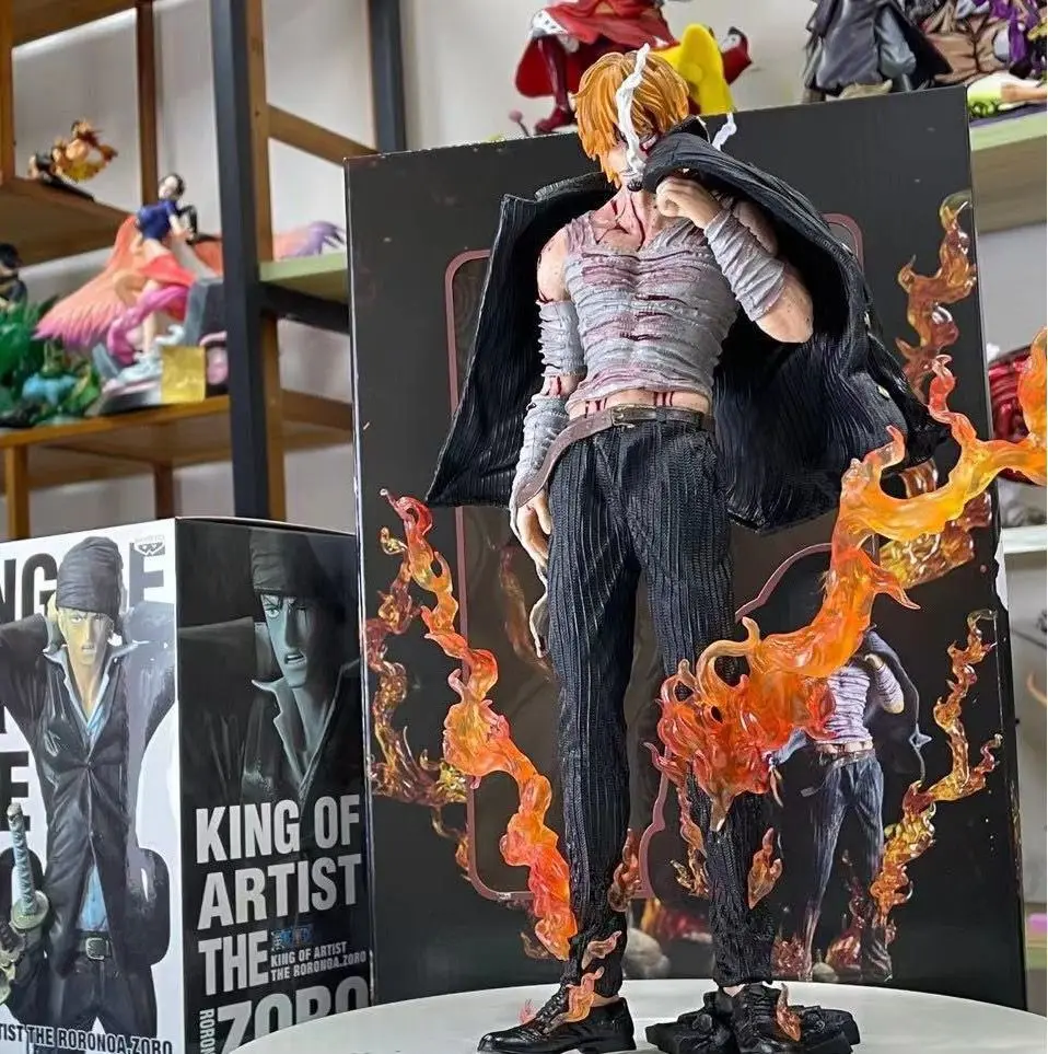 Neu Japan Anime One Piece POP Sanji PVC Figuren Figur 14cm No Box Smoking Ver. 