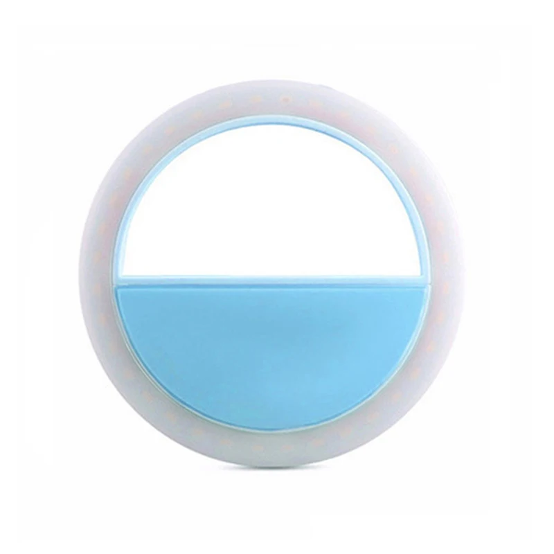 Led Selfie Ring Light Versatile Wide Compatibility Perfect For Selfies Portable Design High-quality Lighting Selfie Clip Light