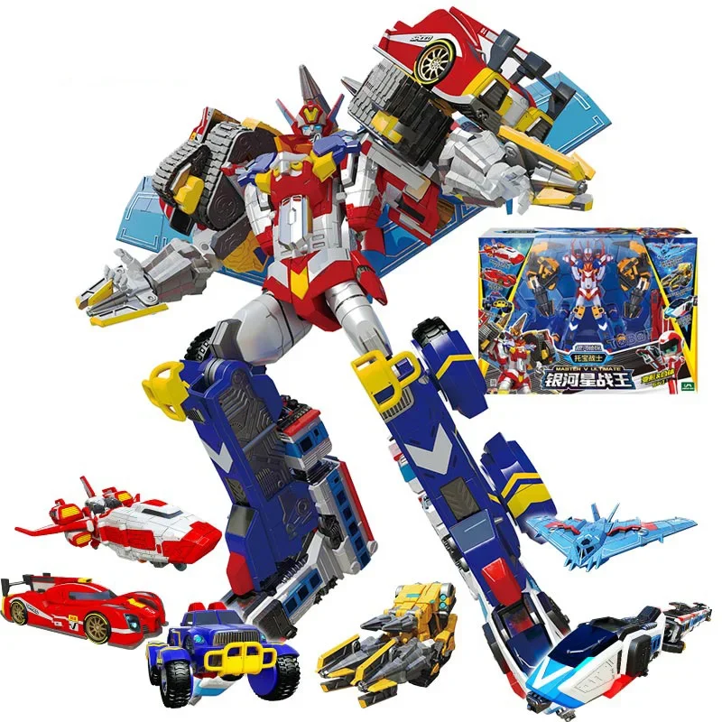 

Transformation Car Toy Car Deformation Airplane Anime To Tobot V Master Ultimate Brothers Robot 1 Toys Korea Cartoon IN 6 Tobot