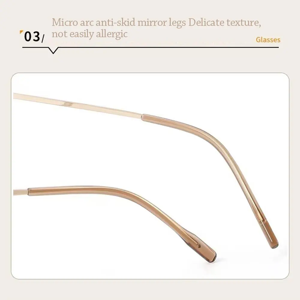Bequeme Blue Ray Blocking Anti-Blaulicht-Brille Augenschutz Ultraleichte Computerbrille Metallrahmen Brillen Männer Frauen – Detail 11