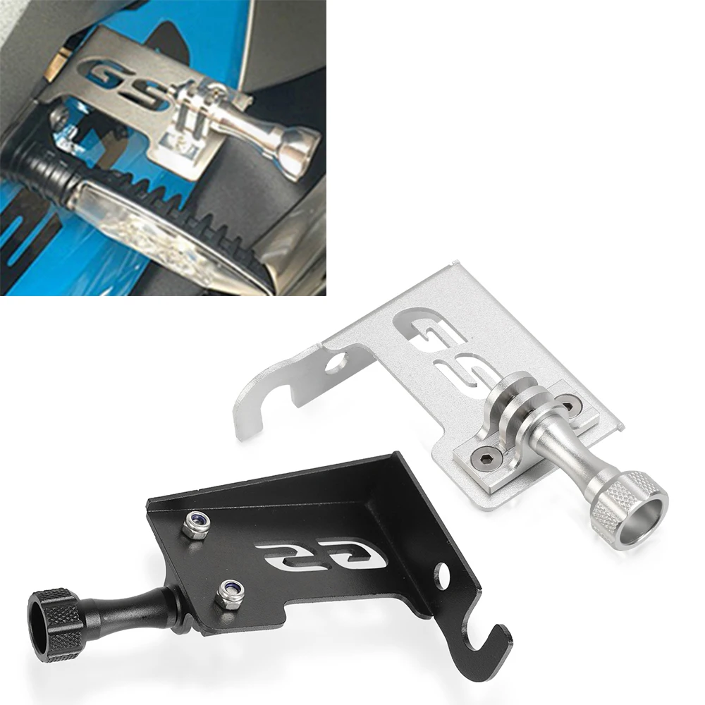 

For BMW GSA R 1200 1250 GS R1200GS LC R1250GS Adventure ADV Front Left Bracket Support For Go Pro Dash Cam Motorcycle 2019 2018