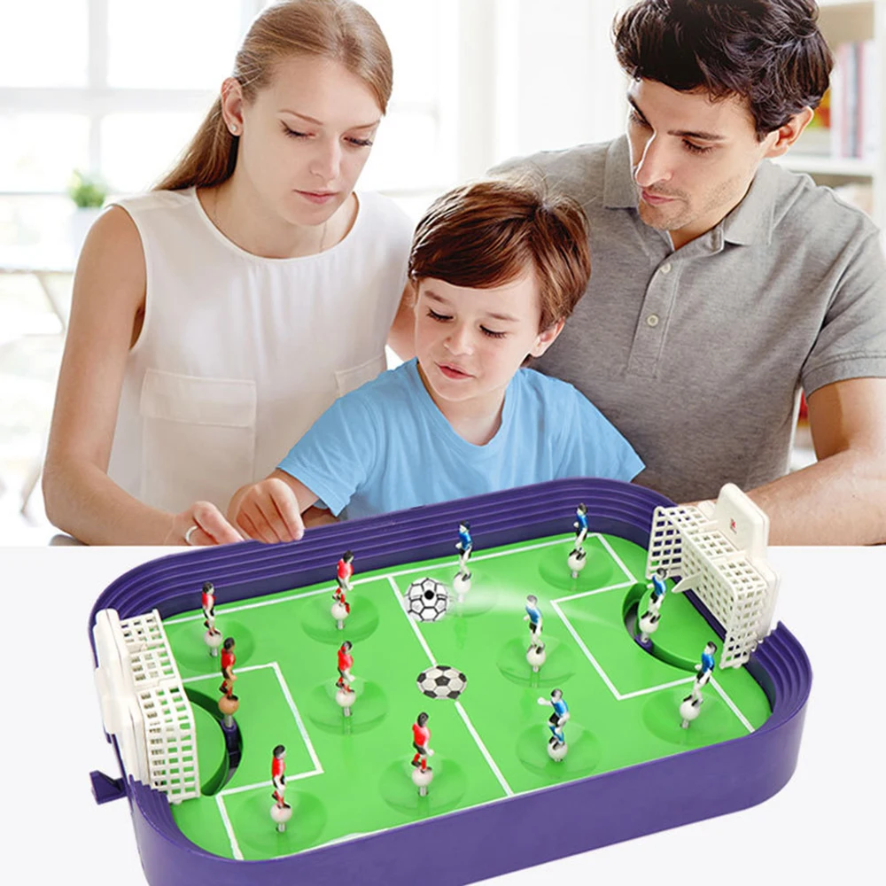 Mini Football Game Board For Kids Puzzle Two Player Battle Scoring