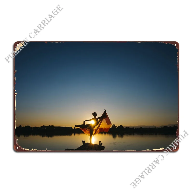 

Graceful Ballet Metal Plaque Poster PaintingDecoration Cinema Club Tin Sign Poster