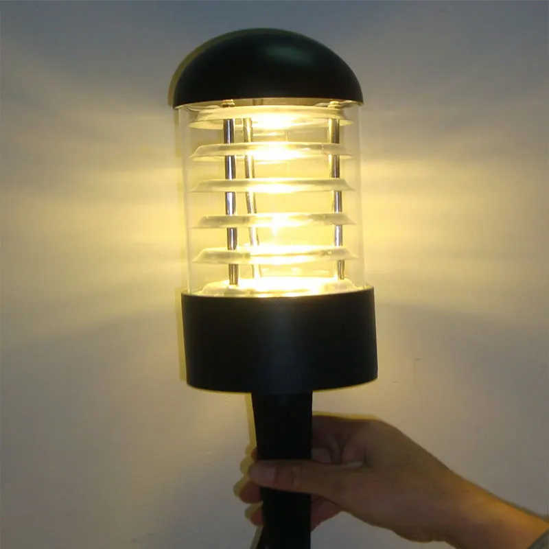 LED 지면 설치형 잔디등 조경 빌라 정원 장식 E27 방수 야외등