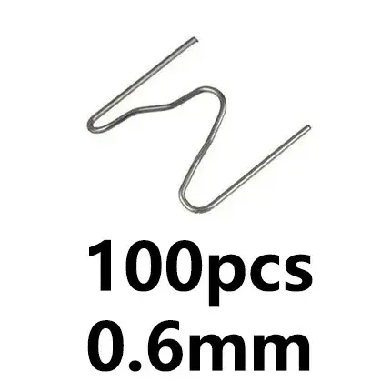 100-600Pcs Auto Plastic Repair Welding Nails Car Bumper Repair Welded Stud Precut Wave Nails Machine Welding Hot Stapler - Image 10