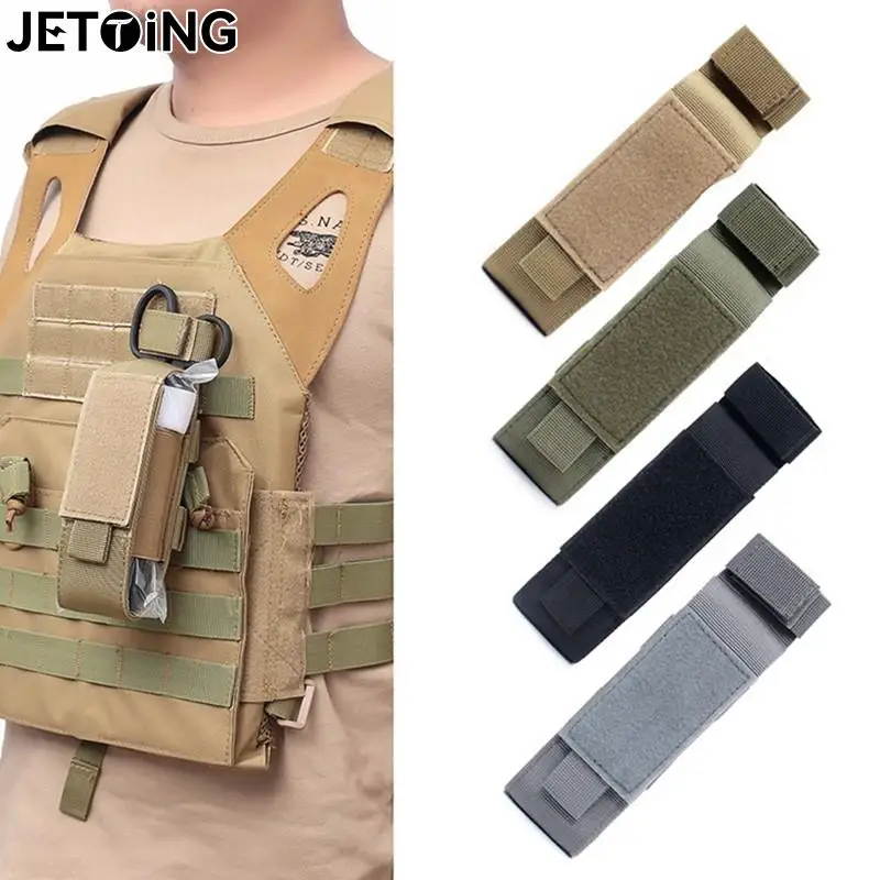 

Tactical Tourniquet Holder Pouch Waist Bag Molle Medical Scissors Bag Outdoor Flashlight Case EDC Multifunctional Storage Bag