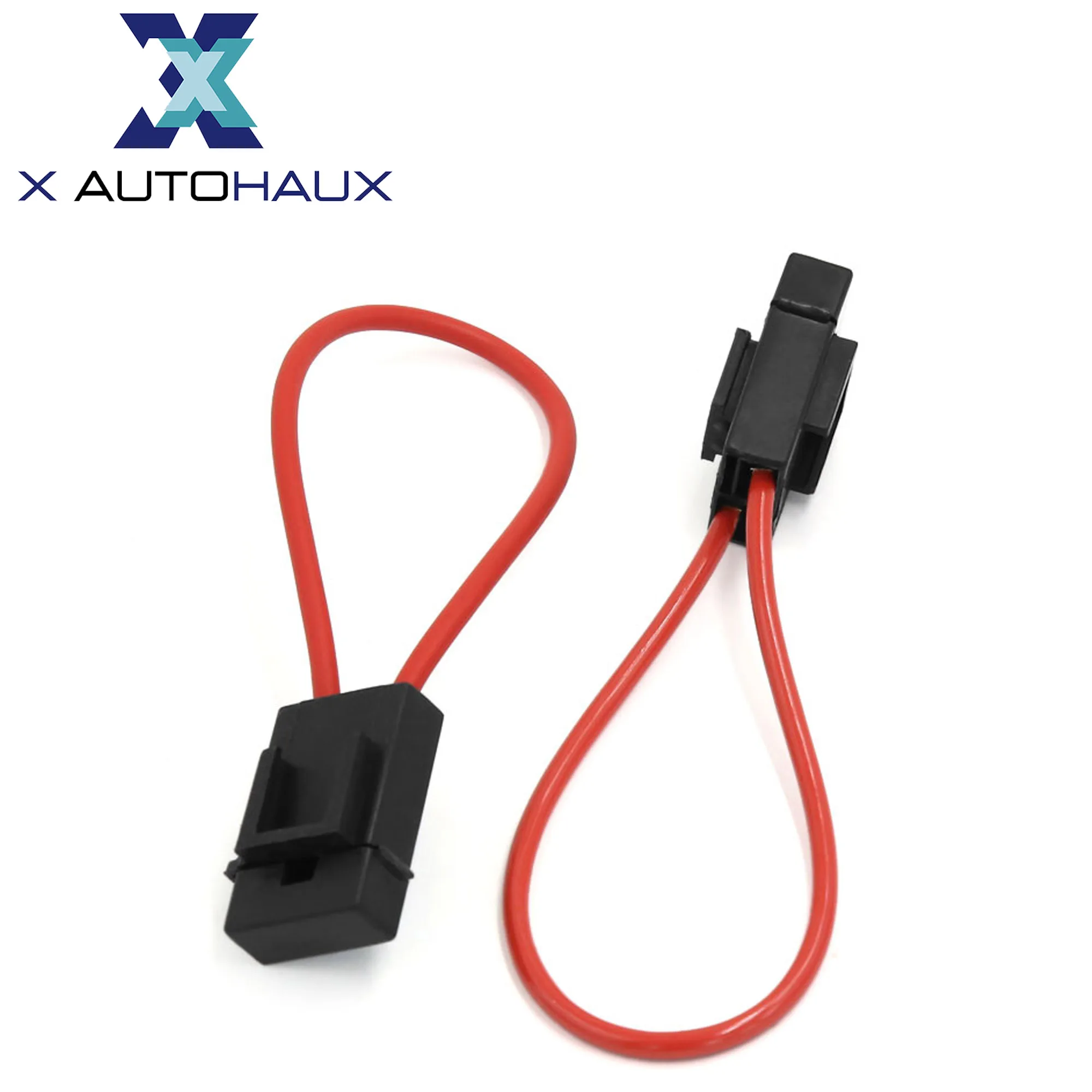 X AUTOHAUX Universal Add A Circuit 12V Low Profile Mini Fuse Tap Holder Adapter With 2pcs 10A 20A APS Blade Type Fuse, Plastic, Blue, 1 Set, Fuses - Canada