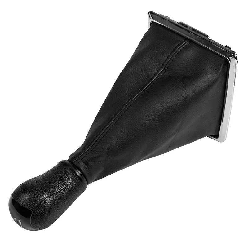 5/6 Speed Car Manual Gear Shift Knob Lever Shifter Gaiter Boot Cover For Ford For Focus MK II 2005 2006 2007 2008