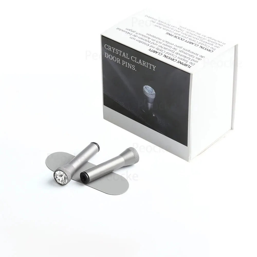 Crystal Door Pin Lock For BMW All Models G30 G20 G05 G15 G16 G01 F15 F16 F10 F20 F30 car interior accessories car door lock pins