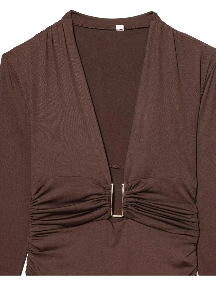 Women Bodysuit Sexy Long Sleeve Body Top Female Bodycon Bodysuit Summer Fashion Streetwear Woman Short Jumpsuit Tops