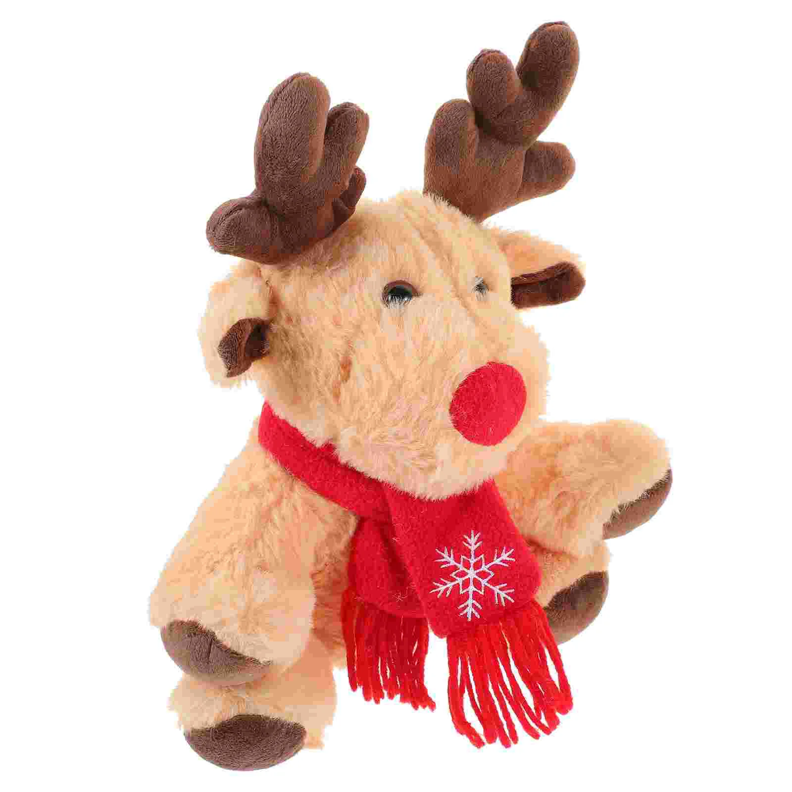 

1Pc Xmas Deer Elk Plush Stuffed Plush for Christmas Decoration