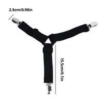 4Pcs/lot Bed Sheet Fasteners Holder Gadgets for Bed Sheet Organizer Mattress Cover Clip for Home Elastic Straps Adjustable Clips 6