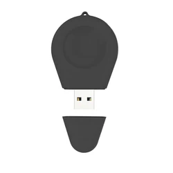 Compact USB Charger Stand Adapter for Huawei Smartwatch Dock Charging (B)