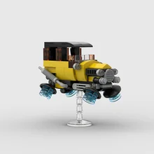

MOC Mini Convertible Flying Racing Vintage Retro Building Blocks Set, Classic Technique Educational Toy Bricks,Creative STEM Toy