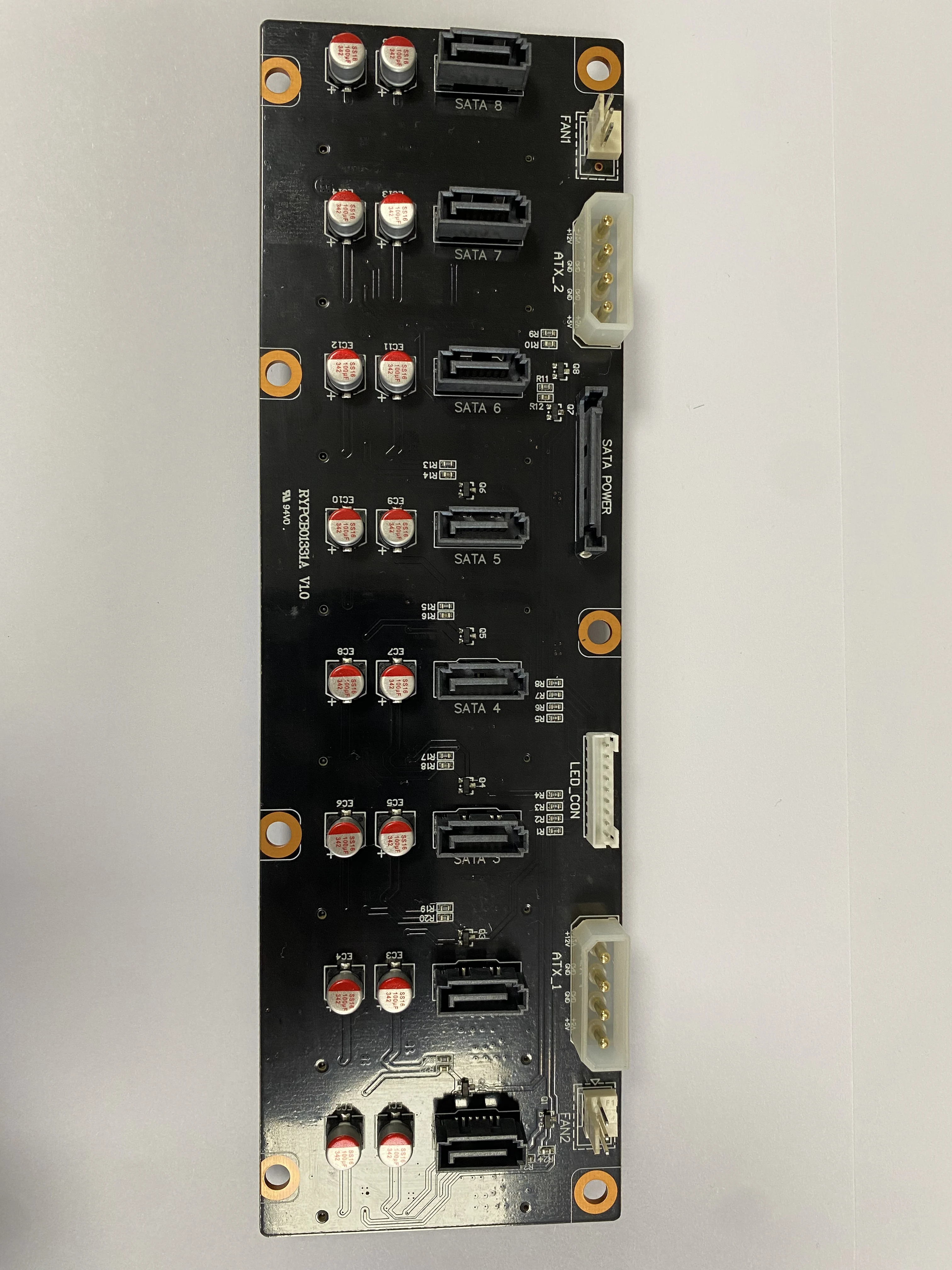 N3 Backplane JONSBO Chassis Accessories SATA Connector 8 Hard Disk