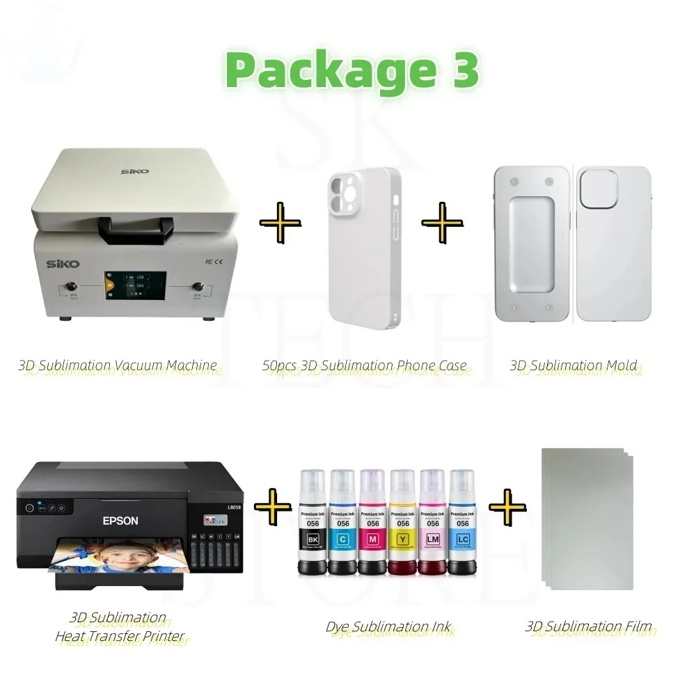 

DON'T ORDER Full Set 3D Sublimation Vacuum Machine Sublimation Phone Case Machine Heat Transfer Machine For iPhone DIY Case