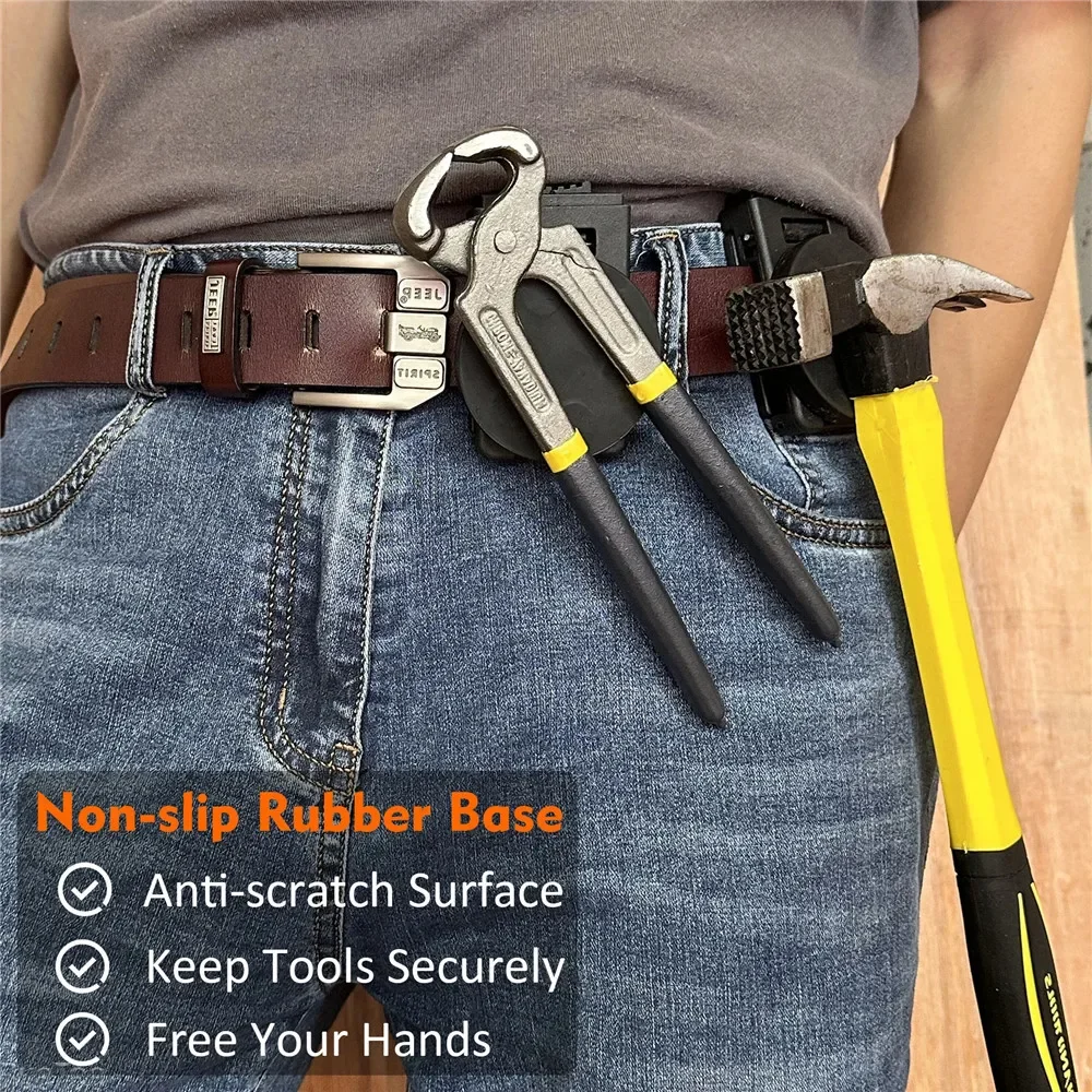 

Belt Clip Accessories Magnetic Master Tool Holster Handsfree Adjustable Wrench Hammer Screwdriver Magnetic Tools
