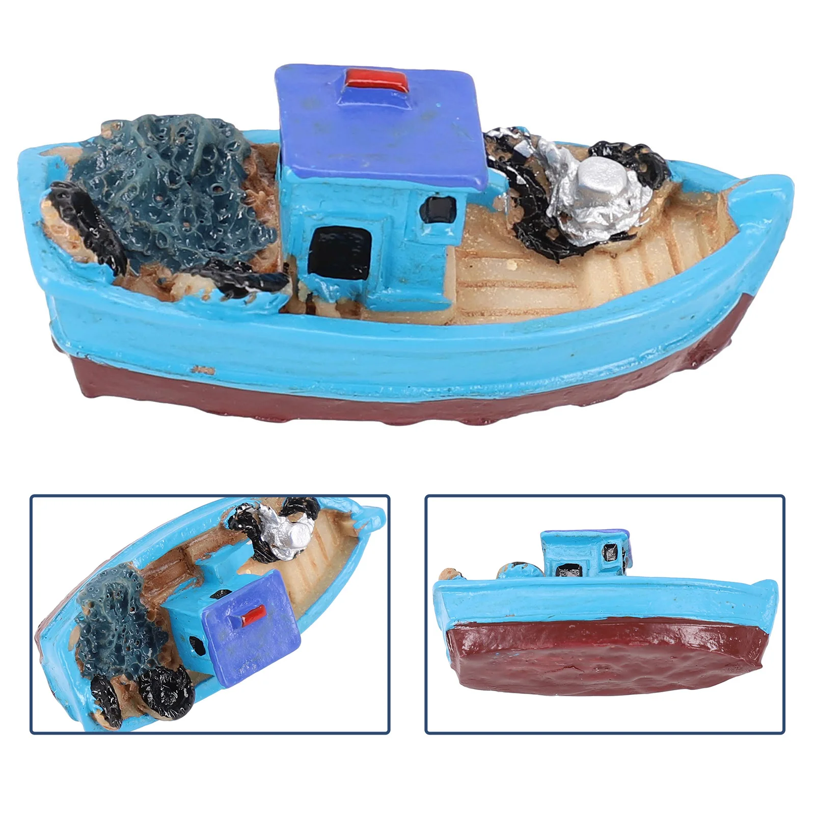 

Craft Tabletop Decoration 2*3*5cm At Random Boat Fishing Ship DIY Miniature Mini Model Best Sale Useful Durable Hot