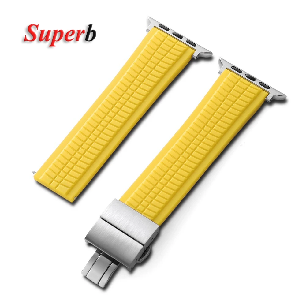 Luxury Rubber Sports Strap - Premium Bracelet