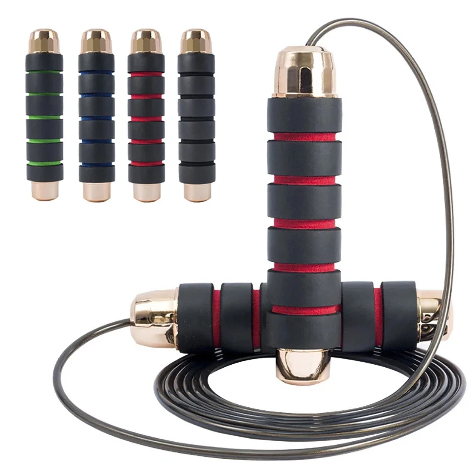 

Weight-bearing Skipping Sports Exercise Sports Fitness Training Steel Wire Bearing Jump Rope Portable Fitness Equipment Unisex