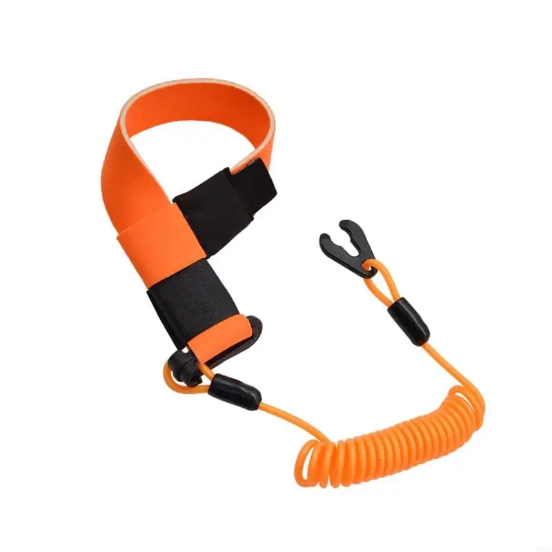 Boats Motor Kills Stop Switches Key Rope Versatile Neoprene Emergencies Stop Cord for Personality Watercrafts and Boats
