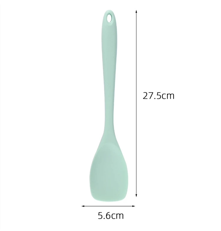 Description Picture 3 of itemSilicone Duck Tongue Shovel Food Grade Non Stick Butter Cooking Silicone Spatula Salad Mixing Scraper Cake Baking Tool