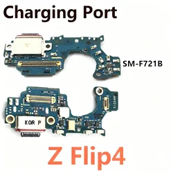 Enhanced Main Board LCD Display with Spin Axis Flex Cable and Charging Port (Z Flip 4 USB F721B)