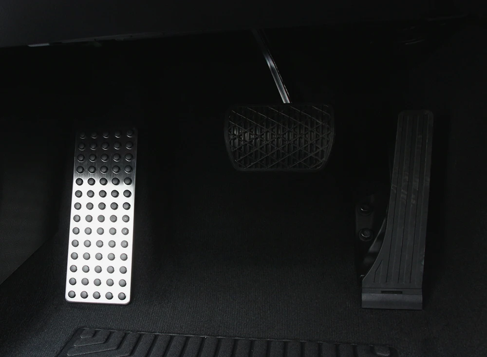 Car-styling Foot Rest No Drilling Footrest Dead Pedal Pad Cover For Mercedes Benz A B C E S CLS SLK CLA GLA GLC GLK ML G GL car accessories,car pedals,pedal cover