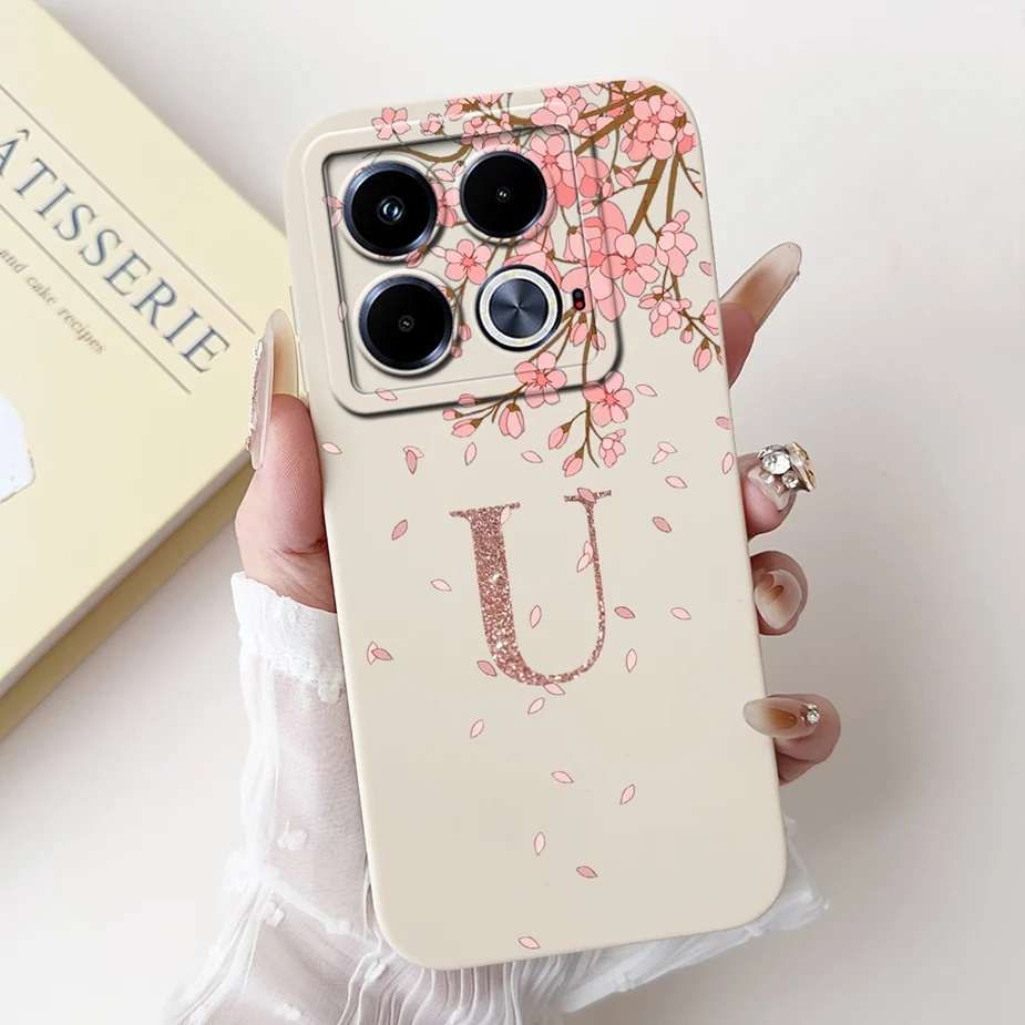 Chic Crown Letter Soft TPU Phone Case - Enhanced Protection and Style