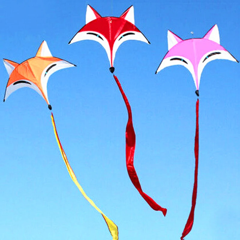 

free shipping fox kite flying swallow kite toys nylon kites birds kites single line kite