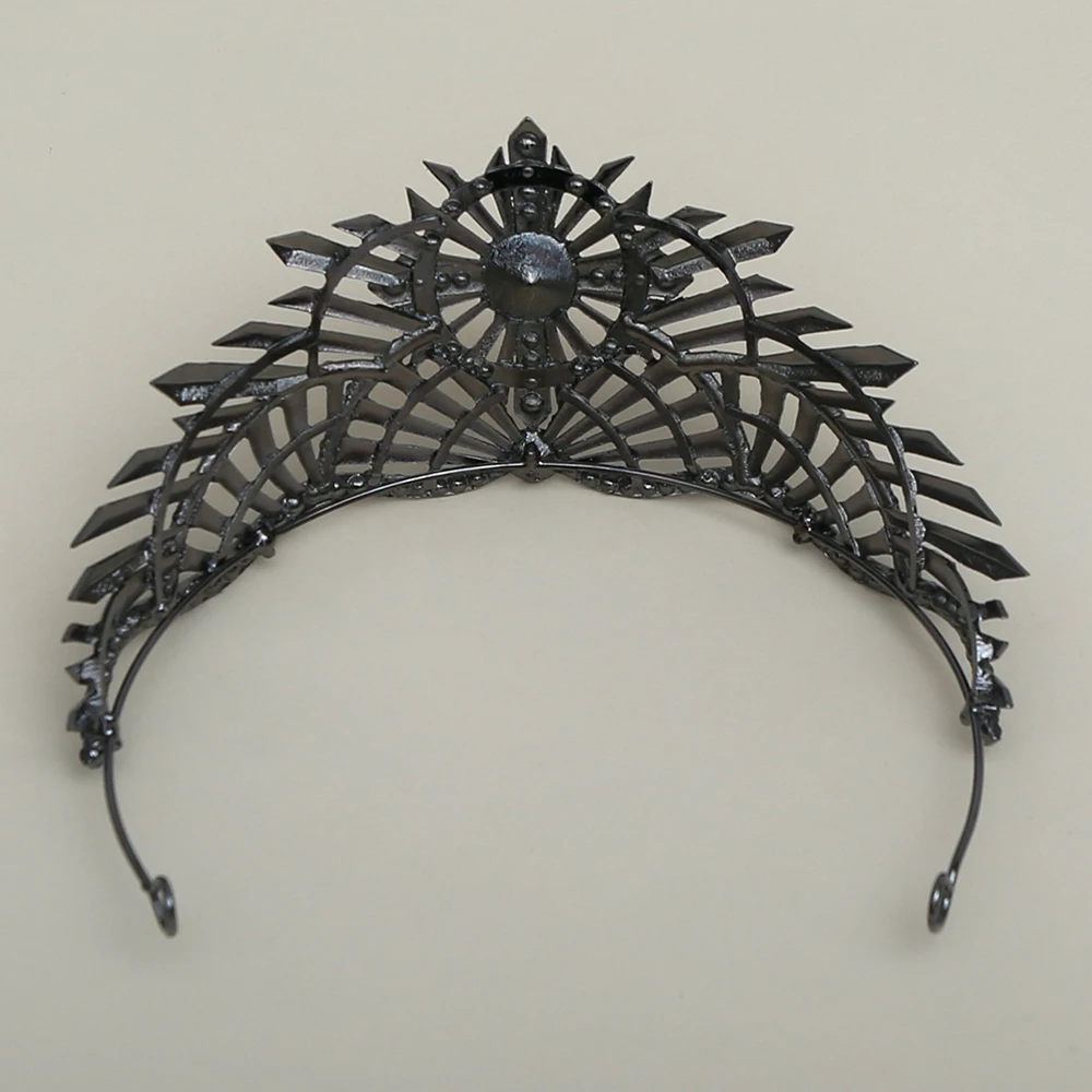 Gargantilla y diadema con pinchos, collar gótico punk para mujer, accesorios de fiesta de disfraces de cosplay (estilo de púas cortas Gargantilla y diadema con pinchos, collar gótico punk para mujer, accesorios de fiesta de disfraces de cosplay (estilo de púas cortas