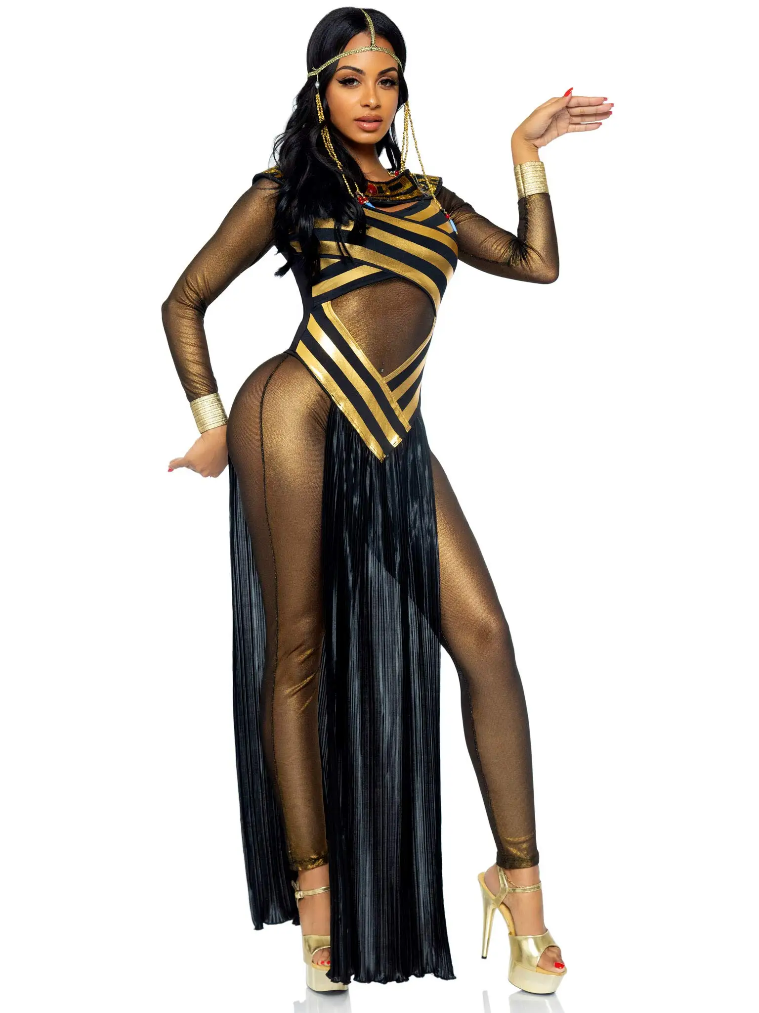 Deluxe Egyptian Princess Costume Black