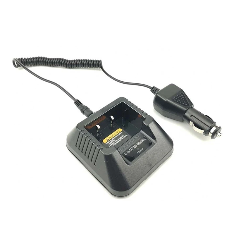 Автомобильное зарядное устройство Dropship для Baofeng UV5R UV-5RE Radio Walkie Talkie Charger 1 шт замена переключателя громкости для uv5r uv 5ra 5re series