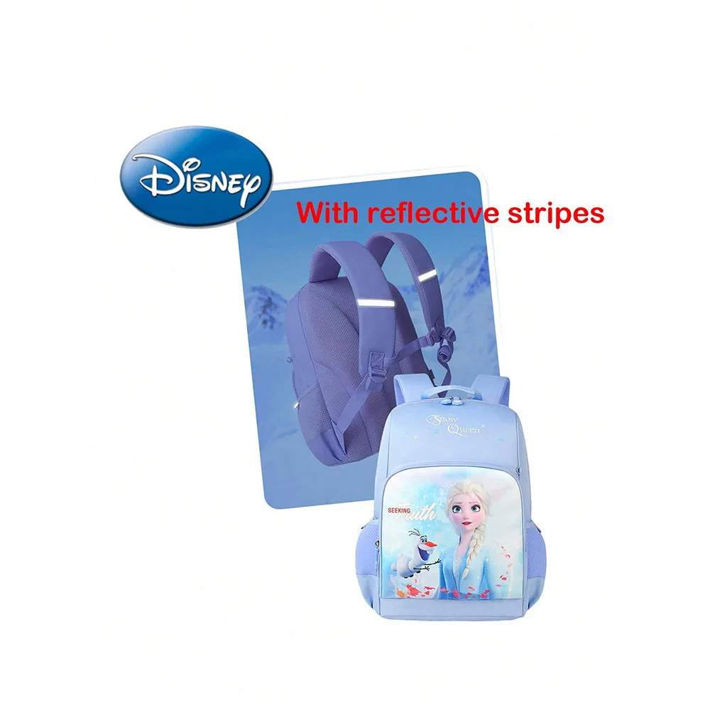 디즈니 겨울왕국 공식 라이센스 블루 백팩 엘사 올라프 대용량 학교 가방 여행용 데이팩 책가방 공주 문구류