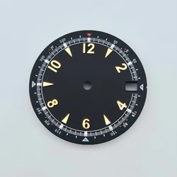 Sterile Arabic Blue Dial with Green Lume - NO LOGO (A2 Black Gold)