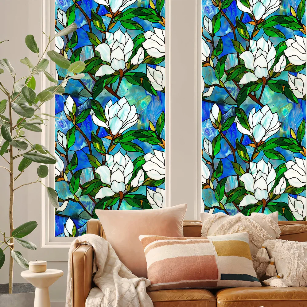 Pellicola per porte in vetro colorato vintage – Vinile per finestre con privacy smerigliato personalizzato per casa, appartamento e ufficio - Italia