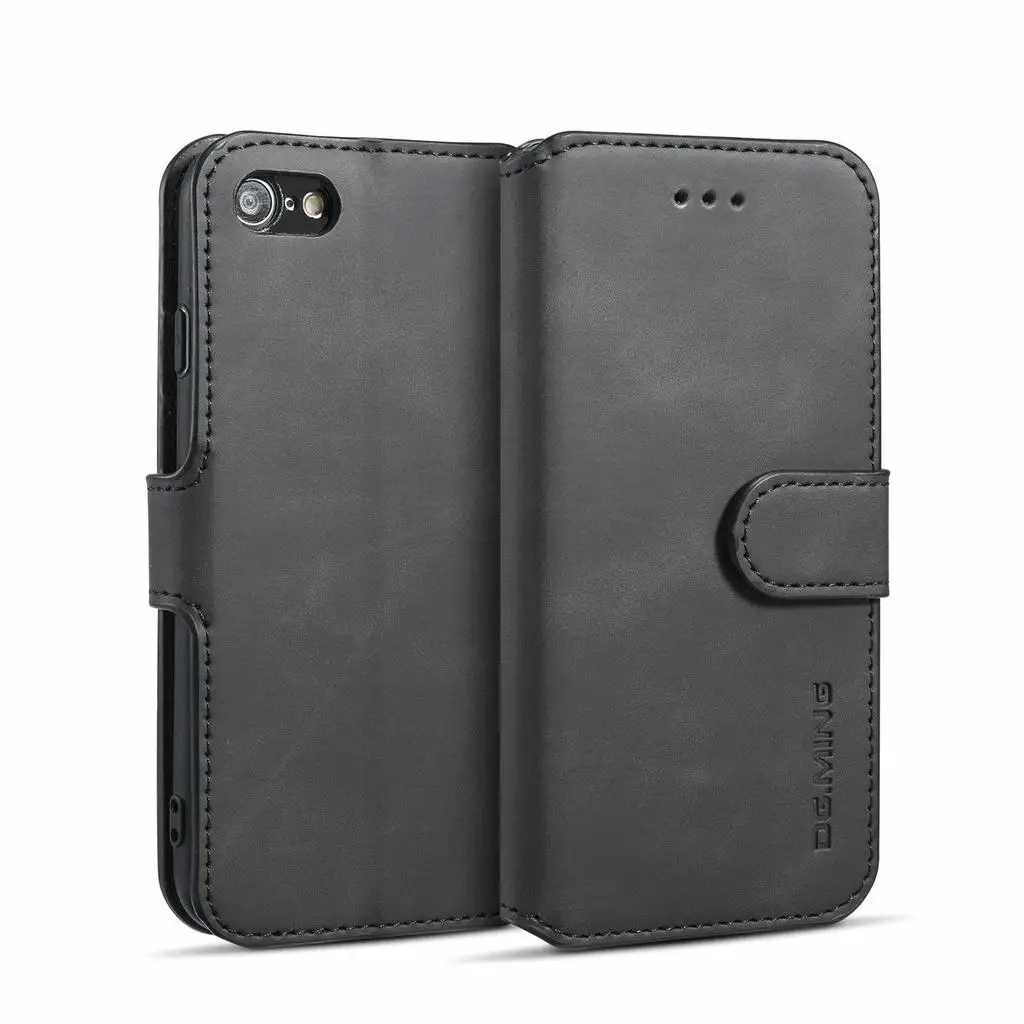 

Portable Premium PU Leather Wallet Case Cover with Card Slot Cash Compartment,the phone case Compatible with Apple iPhone7/8