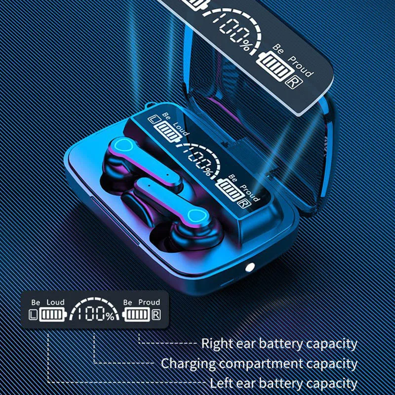 M19 ワイヤレスイヤホン M19 Bluetooth ワイヤレスヘッドセット 5.1 Bluetooth イヤホン